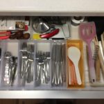 キッチン引き出し整理